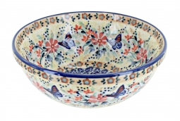 Blue Butterfly Cereal/Soup Bowl